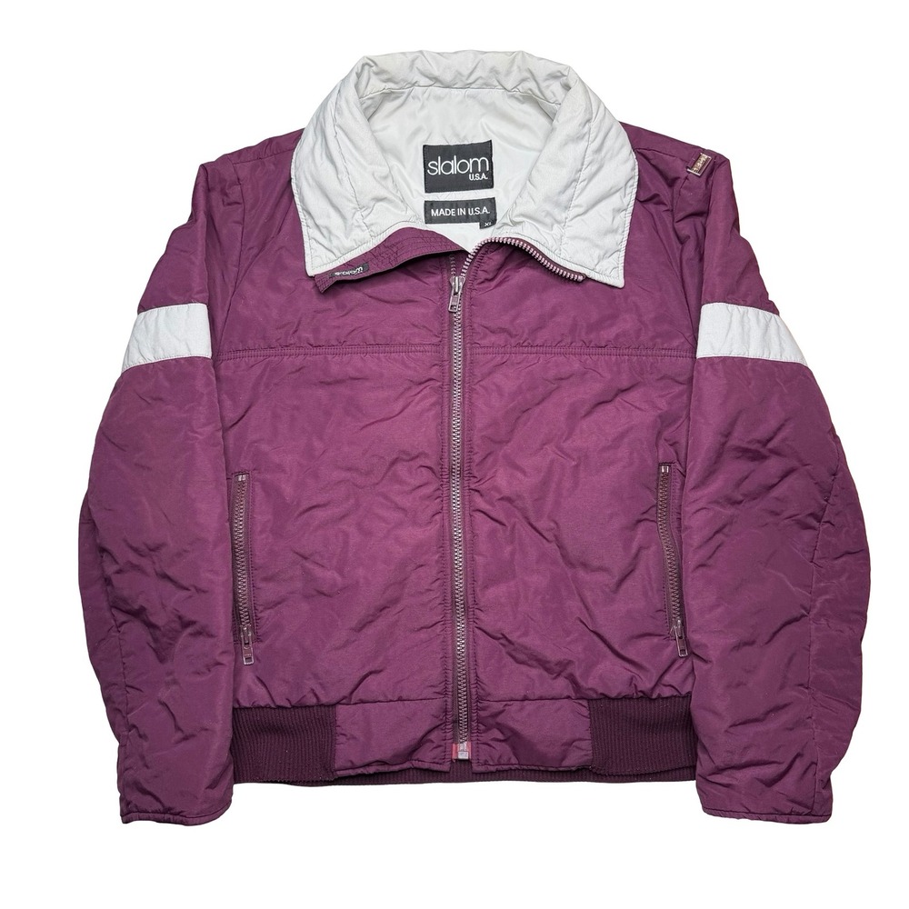 Vintage women's shaolin USA burgundy jacket